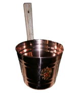 Large copper pail 5 l
